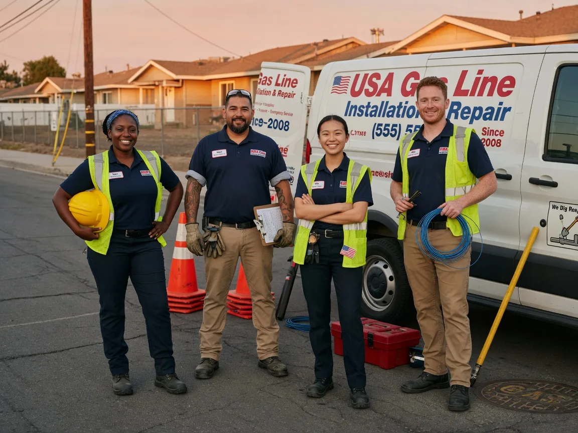 Gas Line Installation company in Eldridge, IA